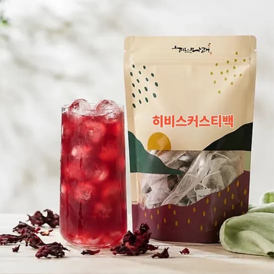허브나래 히비스커스차티백, 1g, 100개