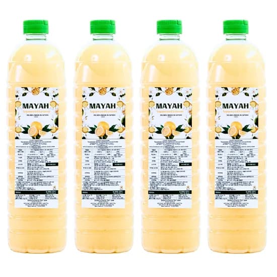 마야 착즙레몬, 1L, 4병