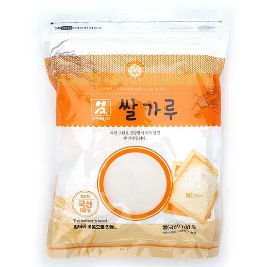 새마원 국내산 쌀가루 100프로 1kg 1개