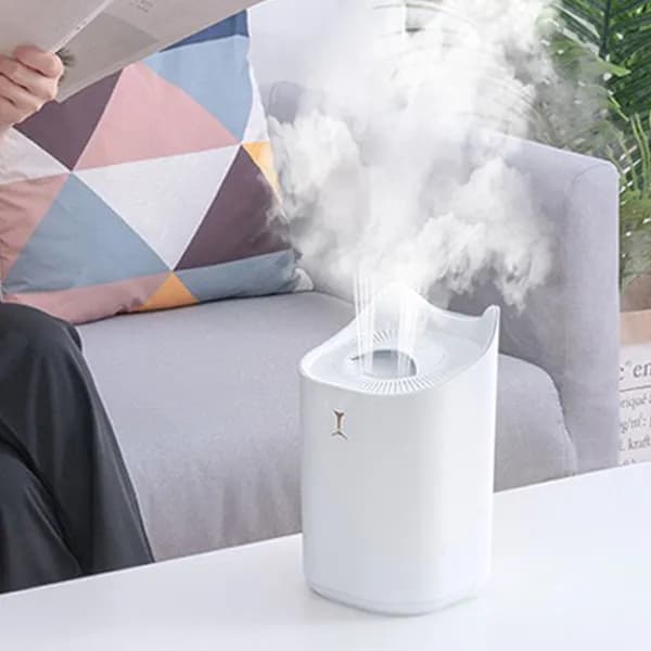더블노즐 초대형 가습기 3300ml 핑크