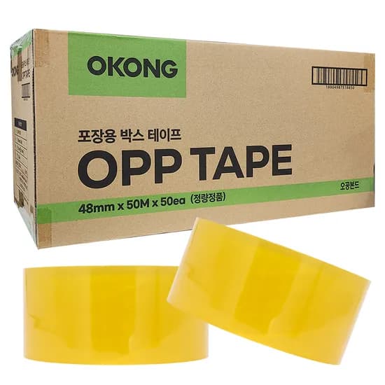 오공 투명 중포장 OPP 박스테이프 50x48 1박스