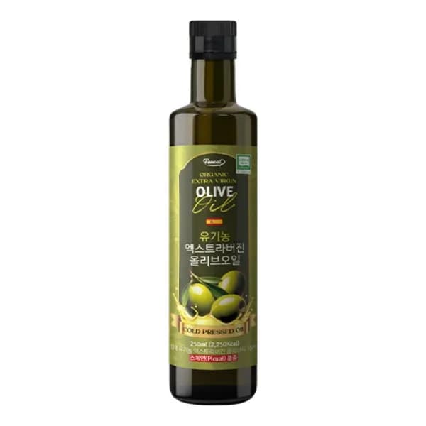 퍼니트 유기농 엑스트라버진 올리브오일 250ml 1병 12,572원