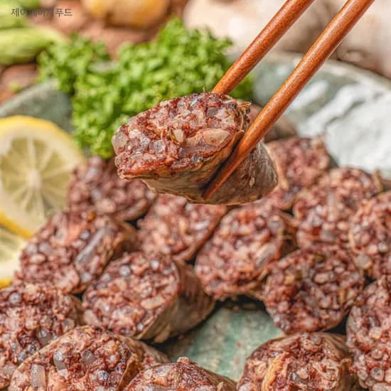 박지혜 백암 병천 순대 2kg 1개