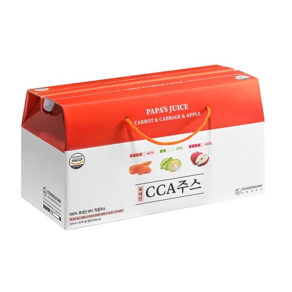 연두팜 CCA 주스 100ml 30개
