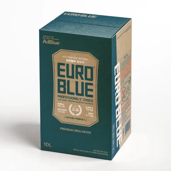 유로블루 차량용 요소수, 디젤 경유 차량용, AdBlue, 10L, 1개