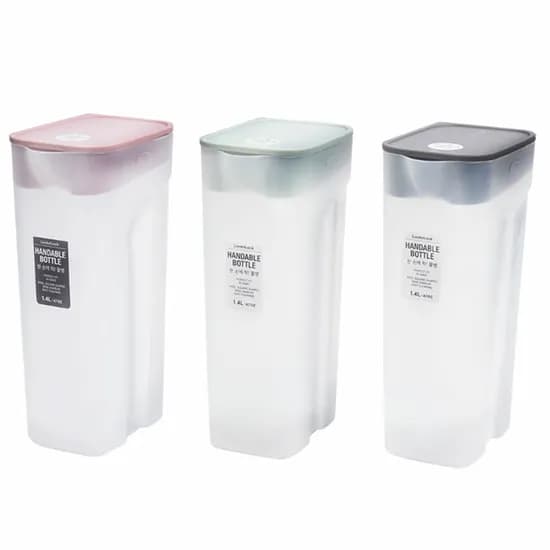 락앤락 한손에 착 냉장고 물병, 핑크, 1.4L, 1개