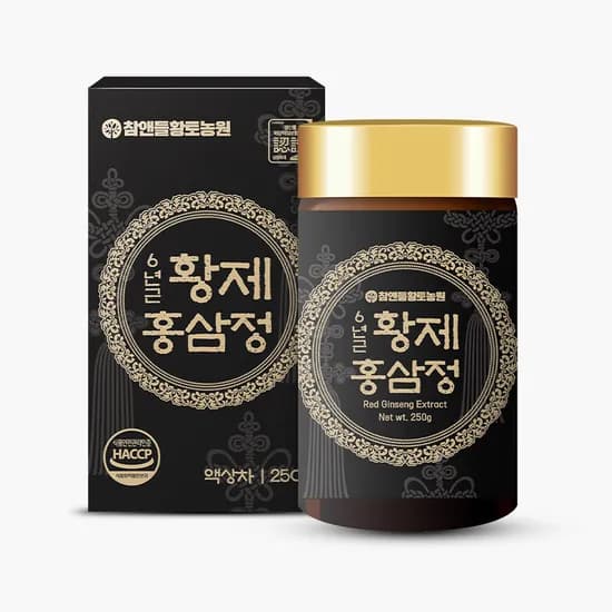 참앤들황토농원 6년근 황제 홍삼정 250g 1병
