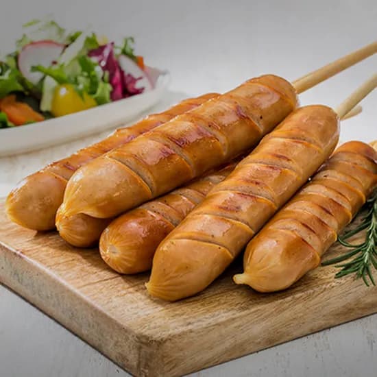 오쿡 닭가슴살 소시지 핫바 불갈비맛 70g 10개