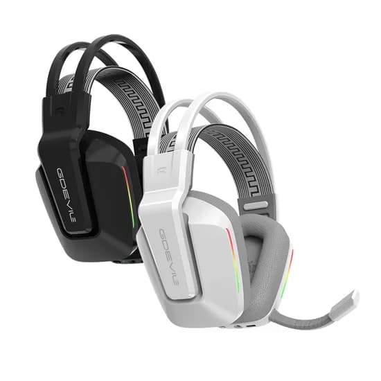 지데빌 무선 게이밍 헤드셋, G737 TUNE PRO, 블랙, 1개