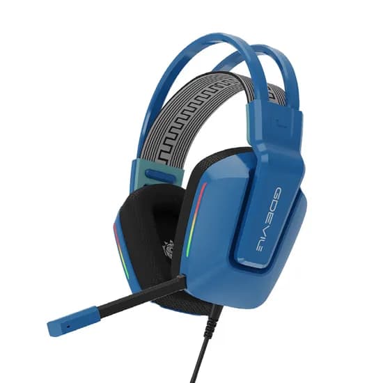지데빌 게이밍 헤드셋, G737 TUNE71, 가상 7.1채널, RGB, 블루, 1개