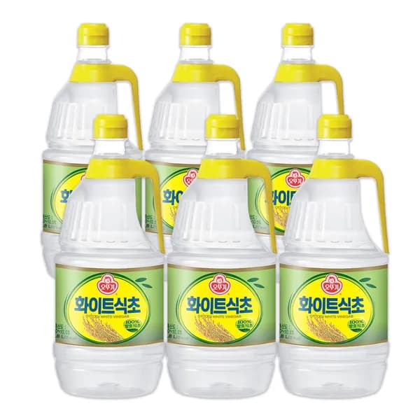 오뚜기 화이트 식초 1.8L 6개