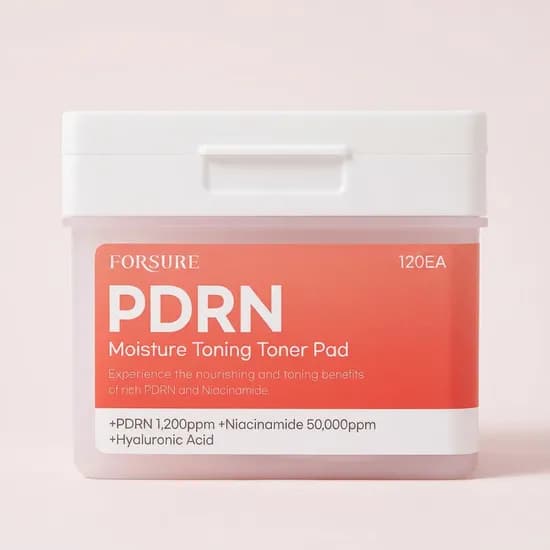 포슈어 PDRN 토너패드 수분 토닝 120매 1개