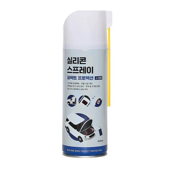 정우케미칼 실리콘 스프레이 J-299, 420ml, 1캔, 무색