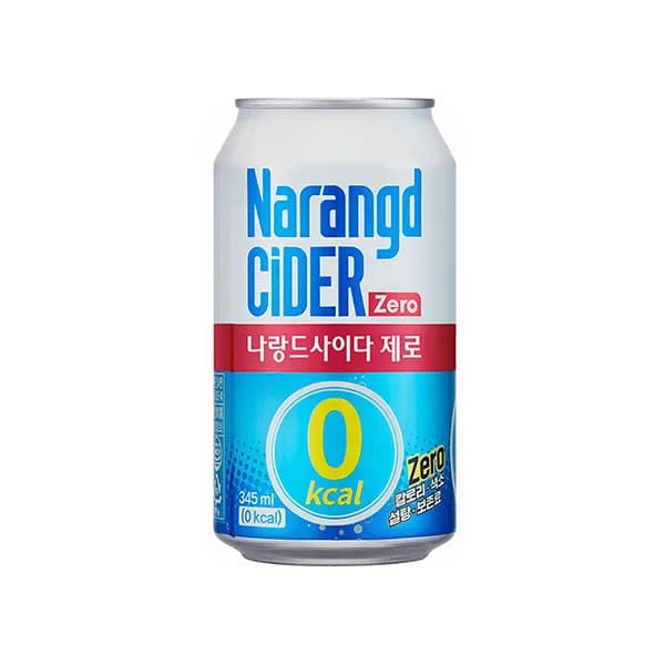 동아오츠카 나랑드사이다 제로 오리지널 345ml 24개 16,500원
