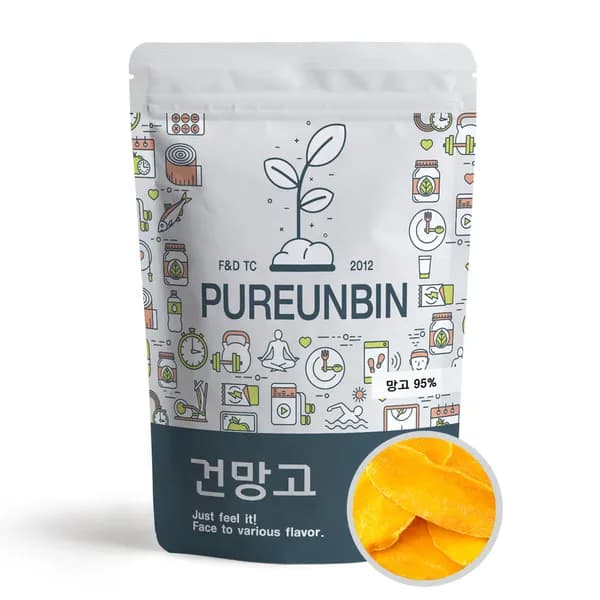 푸른빈 건망고 슬라이스 500g