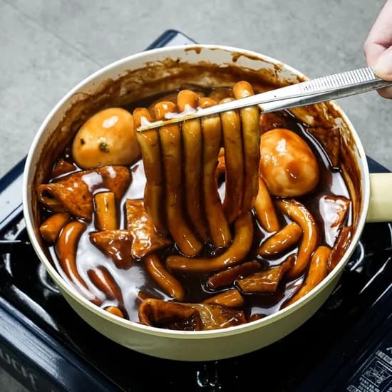 은영이떡볶이 쫄깃생밀떡 밀키트 2인분 짜장맛 450g 1개