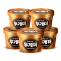빙그레 투게더, 900ml, 바닐라, 5개