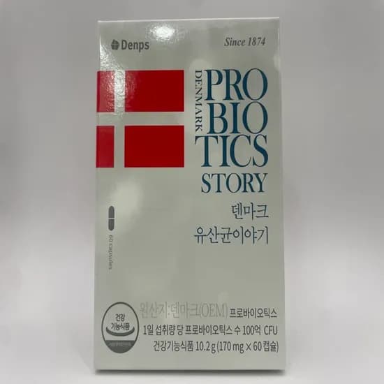 덴마크 유산균이야기, 170mg, 60캡슐, 1개
