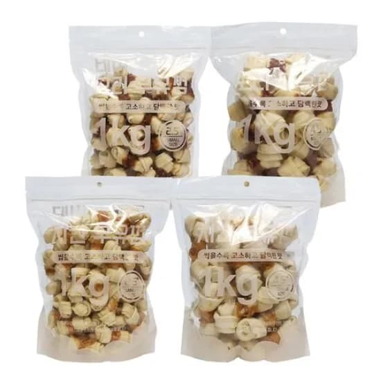 테비 대용량 우유껌 1kg, 치킨 2.5인치, 1개