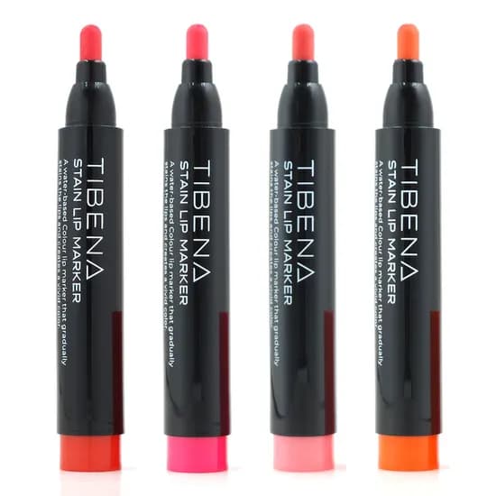 티베나 스테인 립 마커, 러블리코랄 1개 + 갈라레드 1개, 3g, 2개