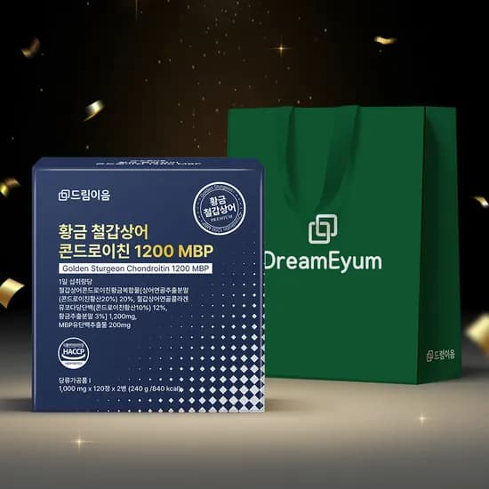 드림이음 황금 철갑상어 콘드로이친 1200 MBP 선물세트, 240정, 1박스