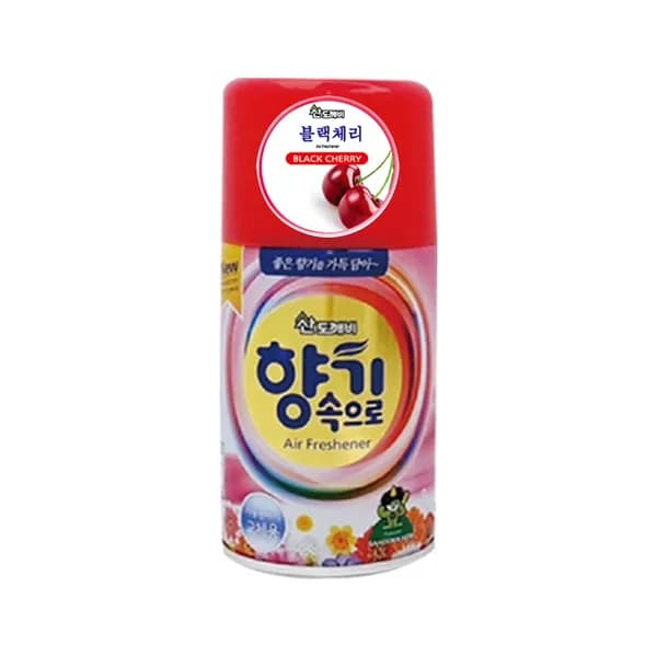 산도깨비 향기속으로 블랙체리 자동 분사기 리필 방향제 290ml 1개 4,800원
