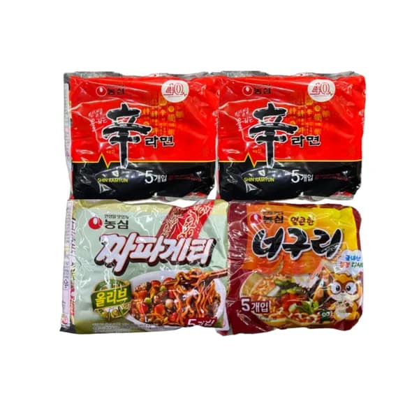 농심 신신너짜 신라면 10봉 + 너구리 5봉 + 짜파게티 5봉 20봉