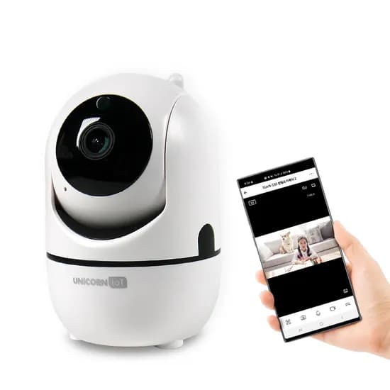 유니콘IoT CCTV 무선 보안 IP카메라, TCAM-S30, 300만화소, 홈캠, 거치대 제공, 1개