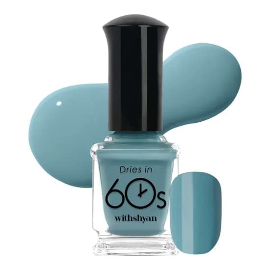 위드샨 60초 건조 매니큐어, 블루문, 9ml, 1개