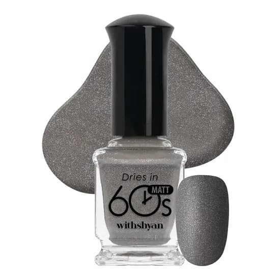 위드샨 60초 건조 매니큐어 샌드차콜 9ml 1개
