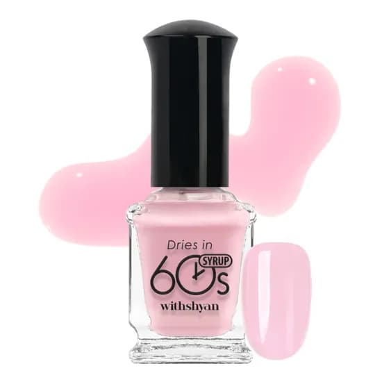 위드샨 60초 건조 매니큐어, 베베시럽, 9ml, 1개