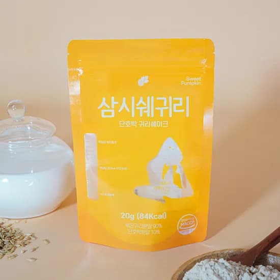 논앤밭위드 삼시쉐귀리 귀리쉐이크 단호박 20g 20개