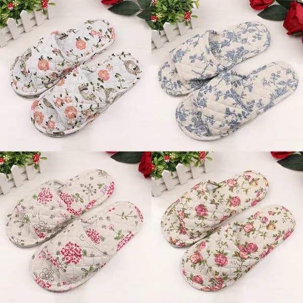 삼중 쿠션 면 실내화 로망스 225-240mm 1개 8,800원