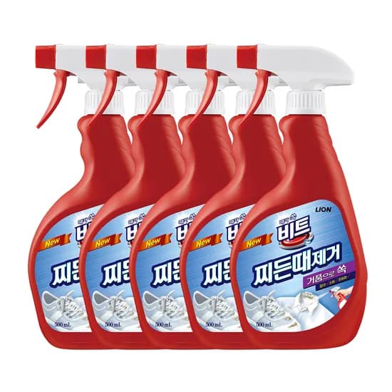 라이온코리아 비트 찌든때 제거제 500ml 5개