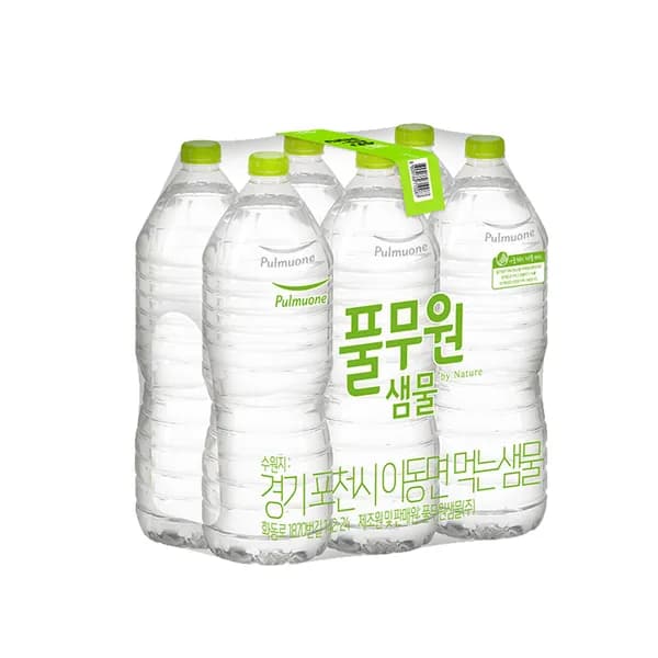 풀무원샘물 라벨랜덤 2L 36개 17,990원