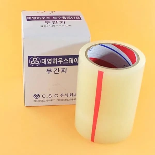대영 비닐하우스테이프 140mm x 20m 1개