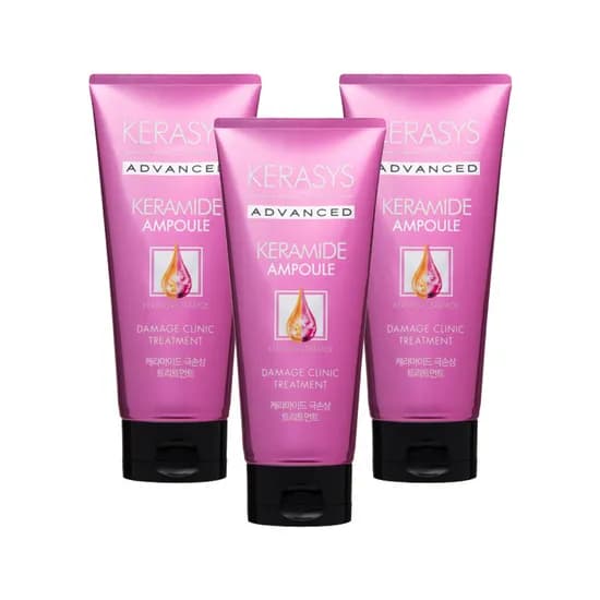 케라시스 케라마이드 극손상 클리닉 트리트먼트 200ml 3개
