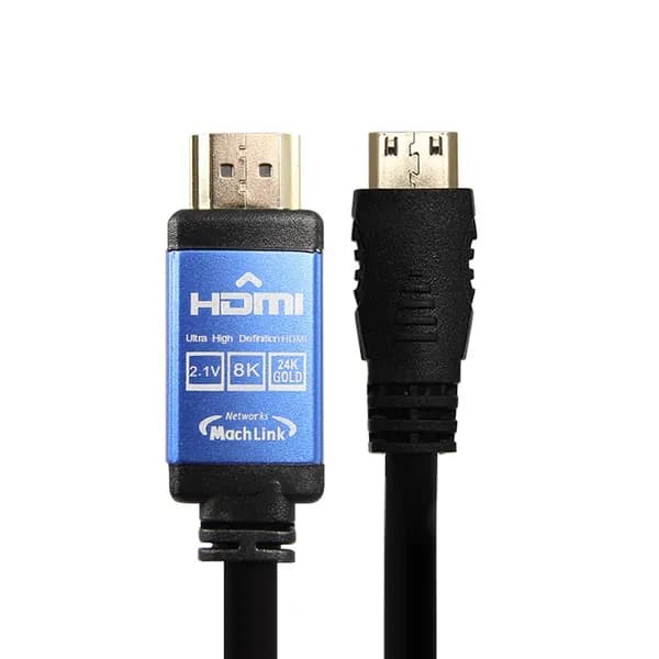 마하링크 HDMI to 미니 HDMI v2.1 케이블 1.8m 1개