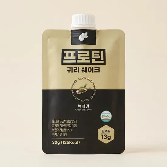 논앤밭위드 프로틴 귀리쉐이크 녹차맛 30g 30개