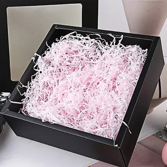 종이 스타핑 쵸핑 완충재, DD-11459, 라이트핑크, 100g, 1개