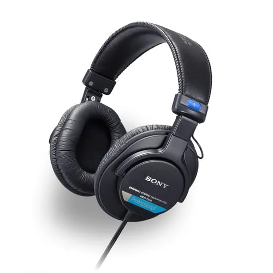 소니 스튜디오 모니터링 헤드폰, MDR-7506, 정품, 블랙, 1개