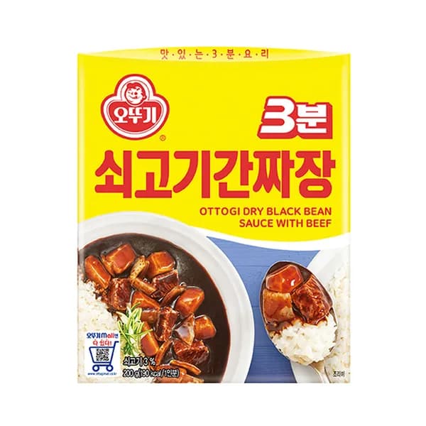 오뚜기 3분 쇠고기간짜장 200g 1개