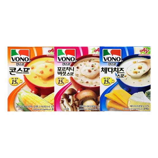 농심 보노 스프 3P x 3종세트 외 2종