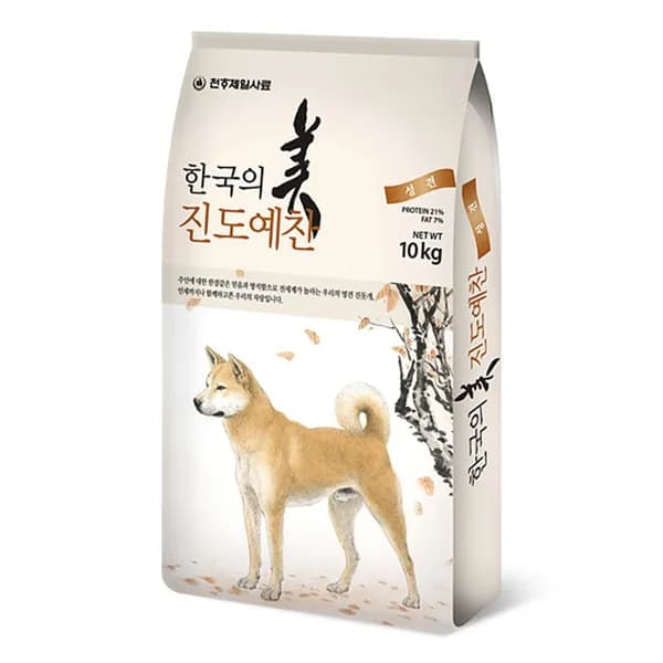 진돗개사료 닭 10kg 2개