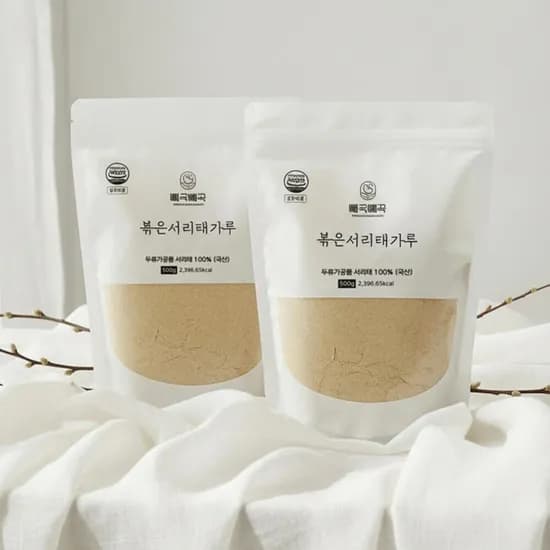모닝팜 볶은 서리태가루, 500g, 2개