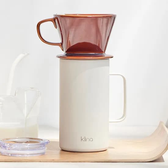 클리나 이지 머그 텀블러, 크림, 710ml, 1개