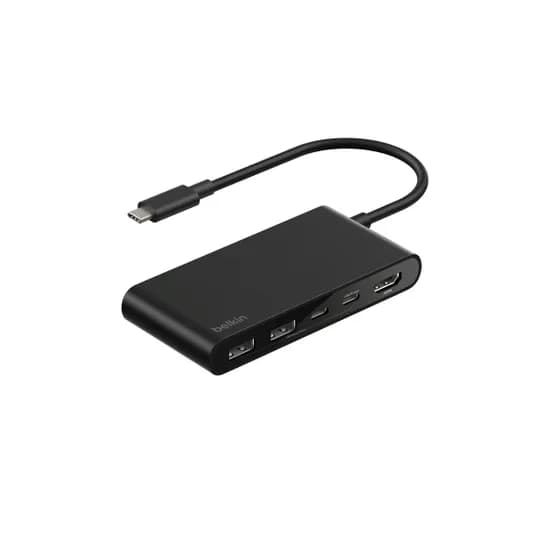 벨킨 USB C타입 멀티 허브 디스플레이 HDMI, 블랙, 1개
