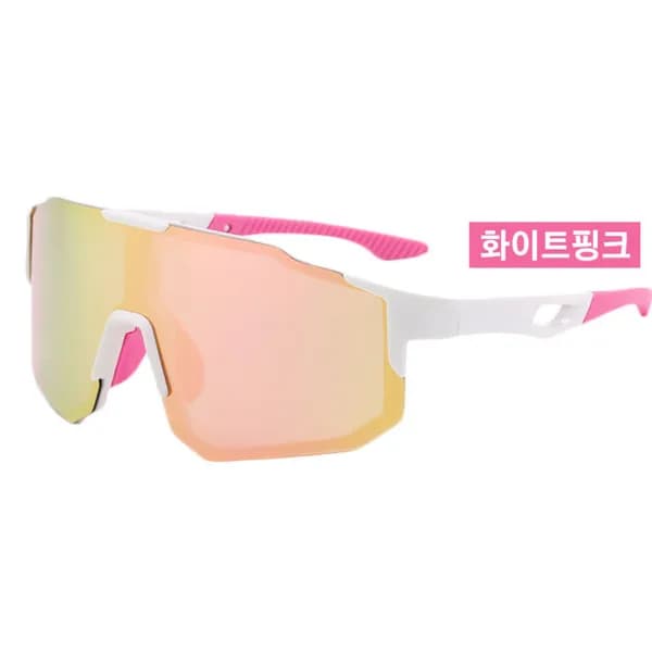 엘마운틴 MK37 편광 선글라스 화이트핑크 1개