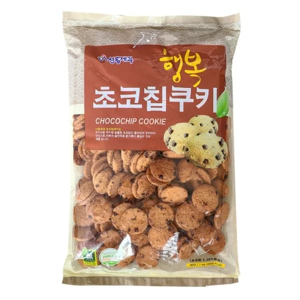 신흥제과 행복초코칩쿠키 1kg 2개 15,285원