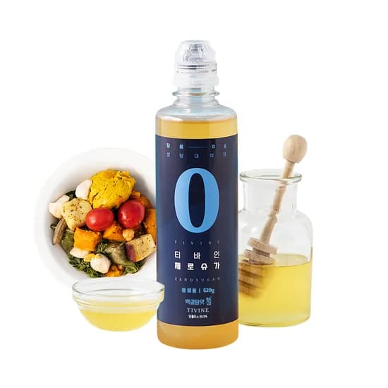 티바인 제로슈가 음료용 시럽 520g 1개